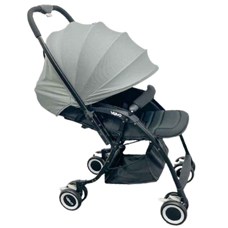 Xe Đẩy Vovo 2 Chiều Premium VO-0207 - Màu Xám