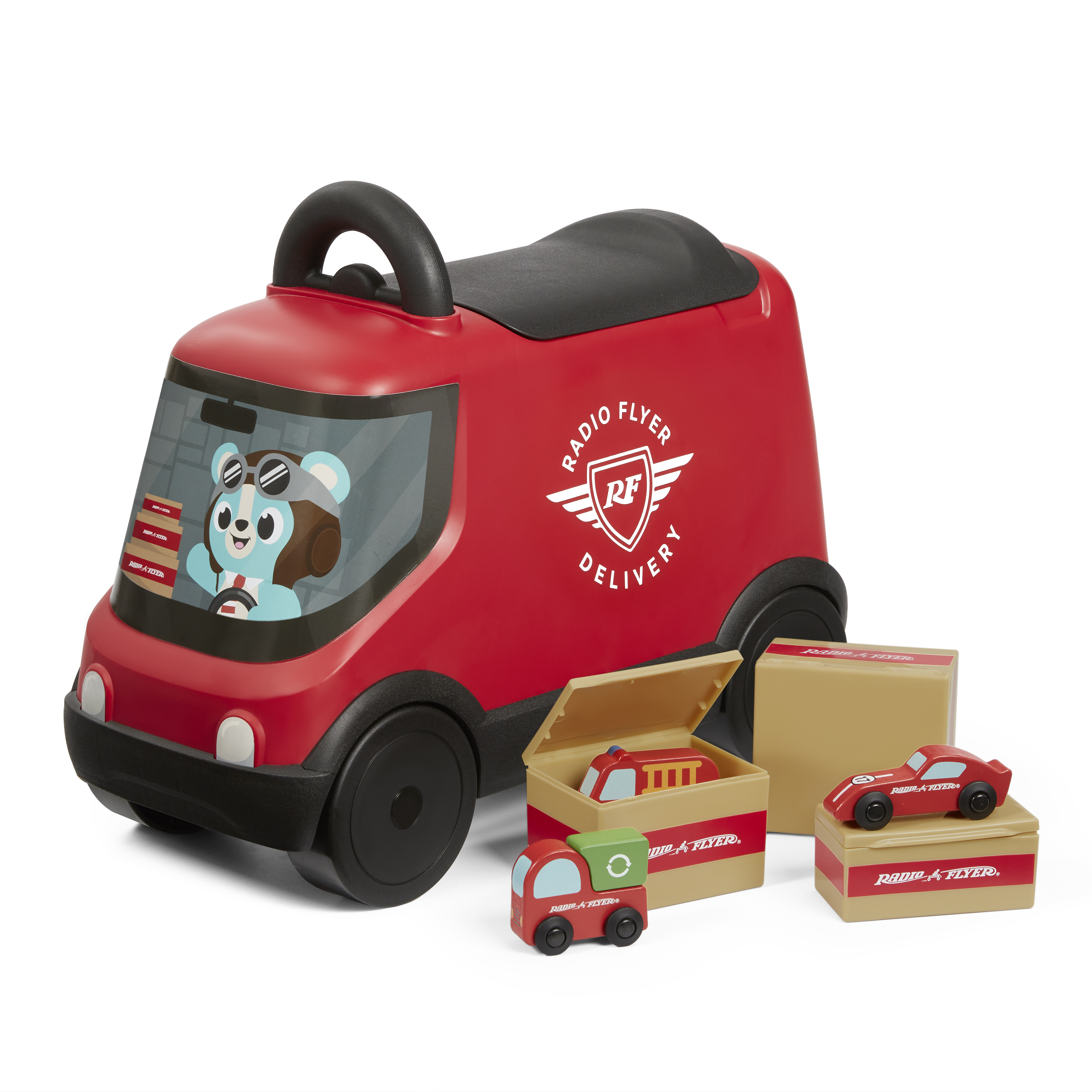 Xe Đồ Chơi Trẻ Em Radio Flyer Ride & Deliver Truck