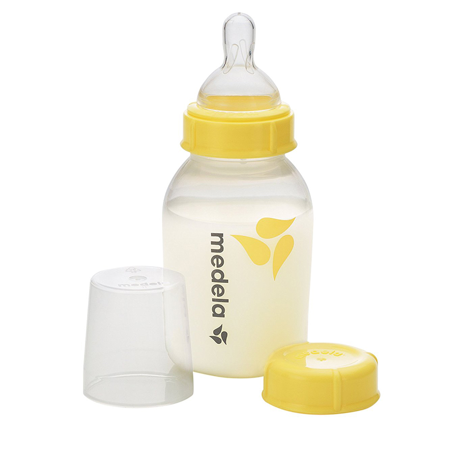 Bình sữa 150ml Medela núm S (150ml, Trắng)