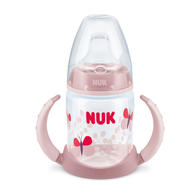 Bình tập uống NUK PP 150ml màu hồng