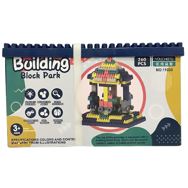 Bộ Lego Building Block Park 260 chi tiết