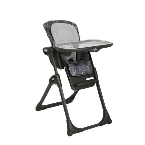 Ghế Ăn Dặm Joie Mimzy Recline ABC Charcoal
