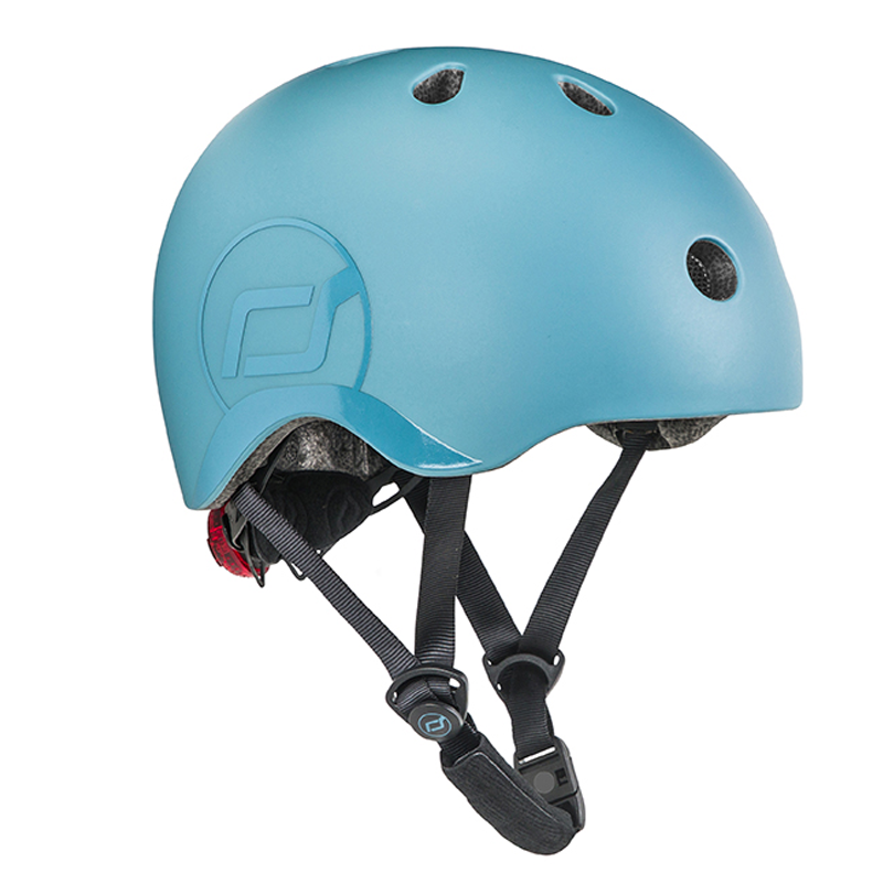 Mũ bảo hiểm trẻ em Scoot and Ride size S (Steel)