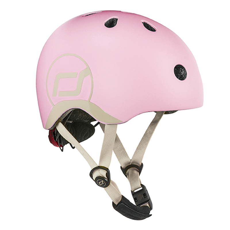 Mũ bảo hiểm trẻ em Scoot and Ride size XXS (Rose)