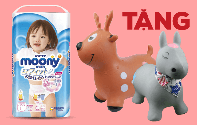 Mua Moony Blue, nhận ngay thú nhún