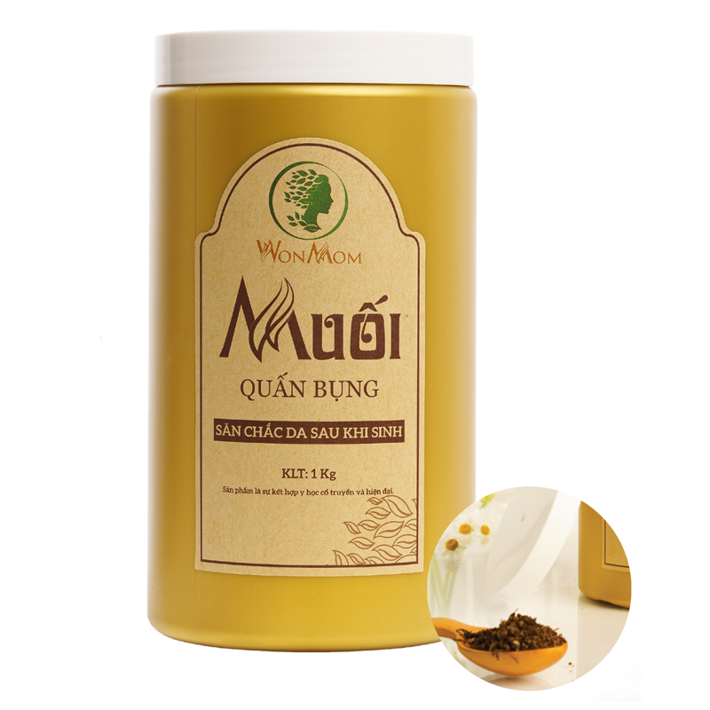 Muối quấn bụng Wonmom 1000g