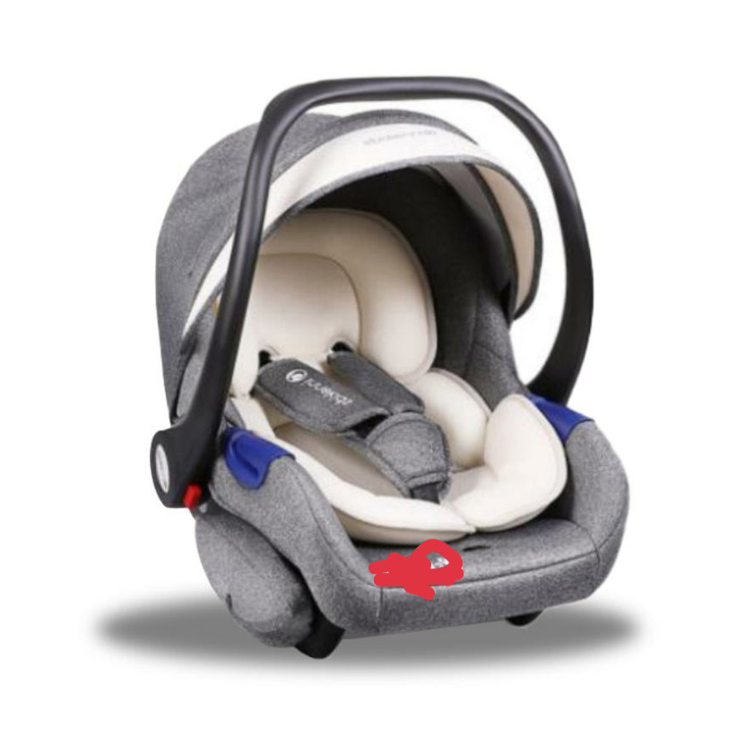 Nôi xách tay Gluck Baby ZY-07 - màu xám
