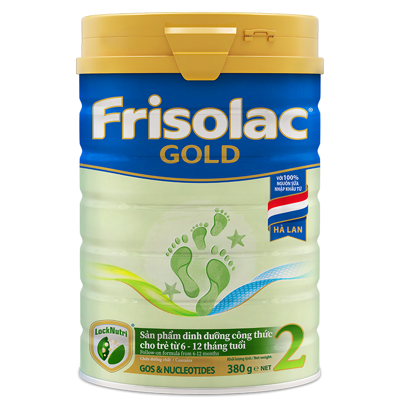 Sữa bột Frisolac Gold 2 380g (6-12 Tháng)