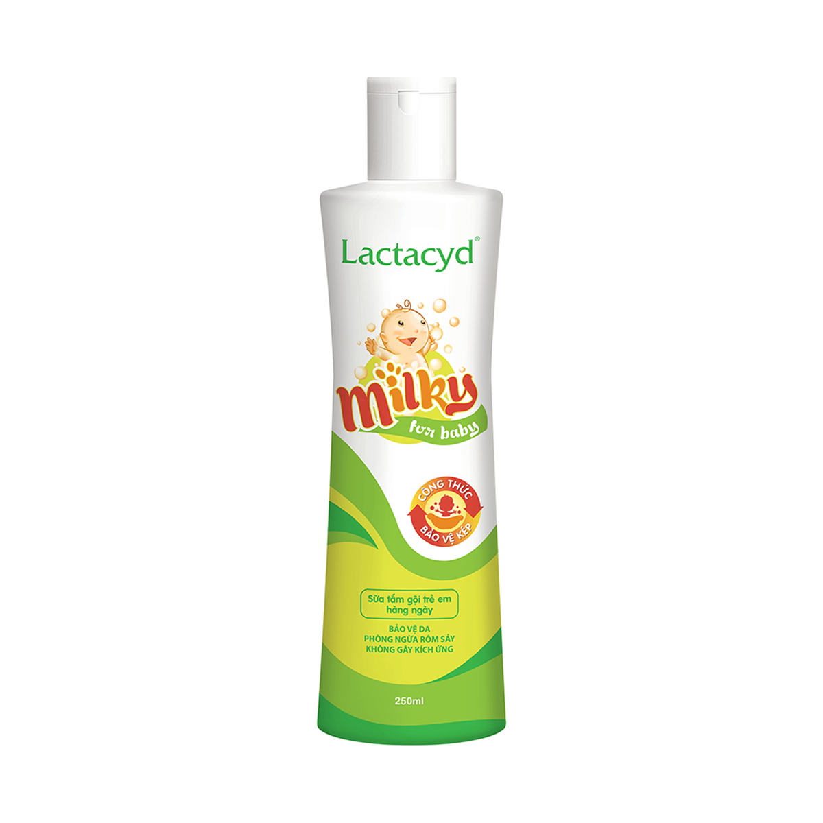 Sữa tắm gội Lactacyd Milky 250ml