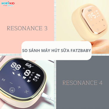 So sánh máy hút sữa Fatzbaby Resonance 3 và Resonance 4? Nên mua loại nào?