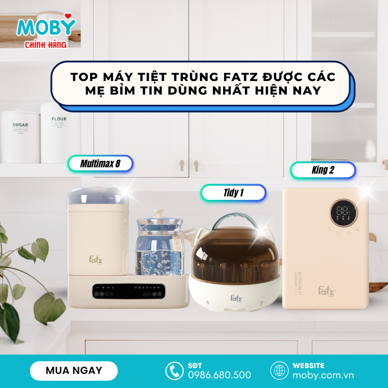 Top Máy Tiệt Trùng Fatz Được Các Mẹ Bỉm Tin Dùng Nhất Hiện Nay