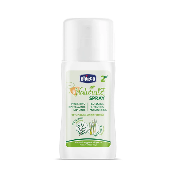 Xịt Bảo Vệ Da Chiết Xuất Tinh Dầu Tự Nhiên (Thay xịt xua muỗi) Chicco NaturalZ 100ml
