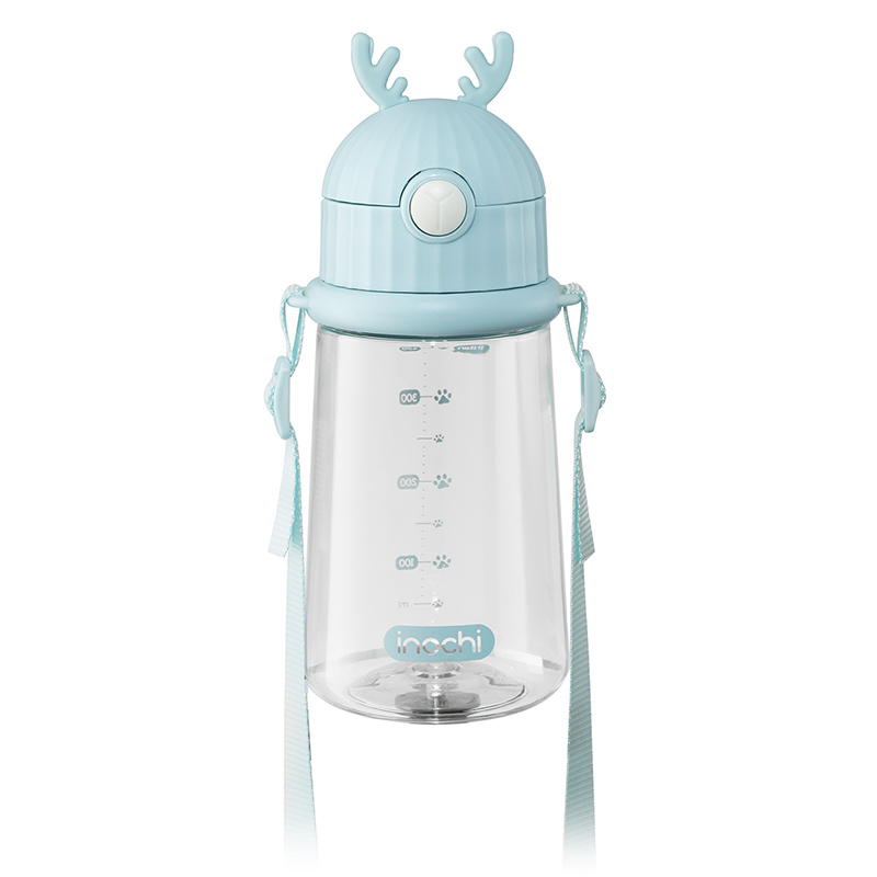 Bình nước Inochi Goki Rudy 450ml màu xanh