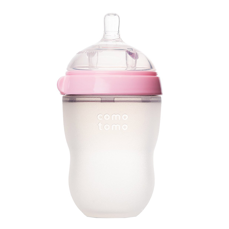 Bình sữa Comotomo Baby Bottle 250ml (Single) - Màu Hồng