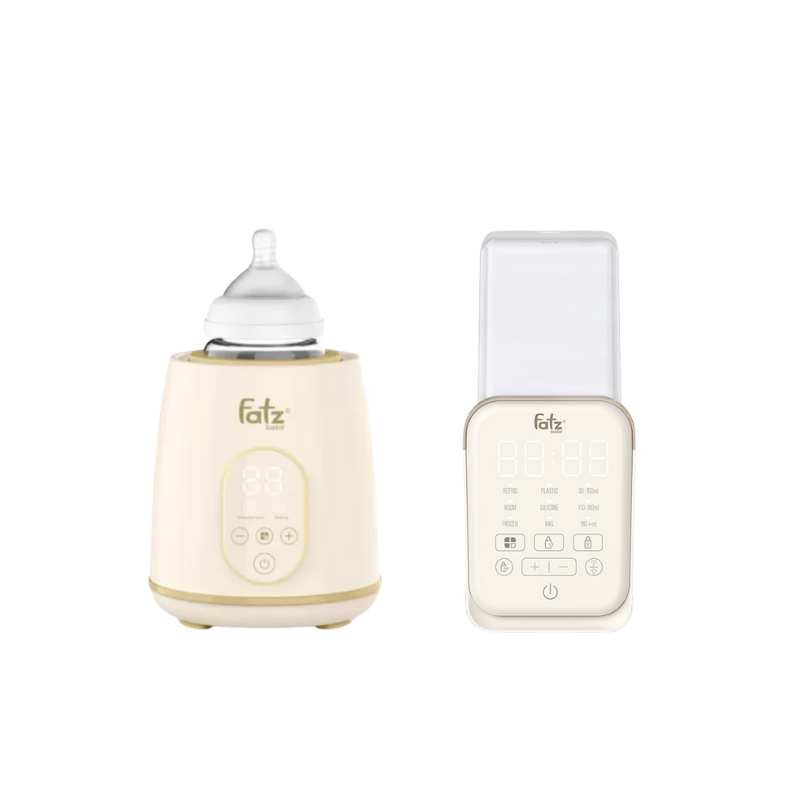 Combo Máy Lắc Và Giữ Ấm Bình Sữa Thông Minh Cho Bé Fatzbaby Shake 2 +  Máy Hâm Sữa Và Tiệt Trùng Fatzbaby Mono 14