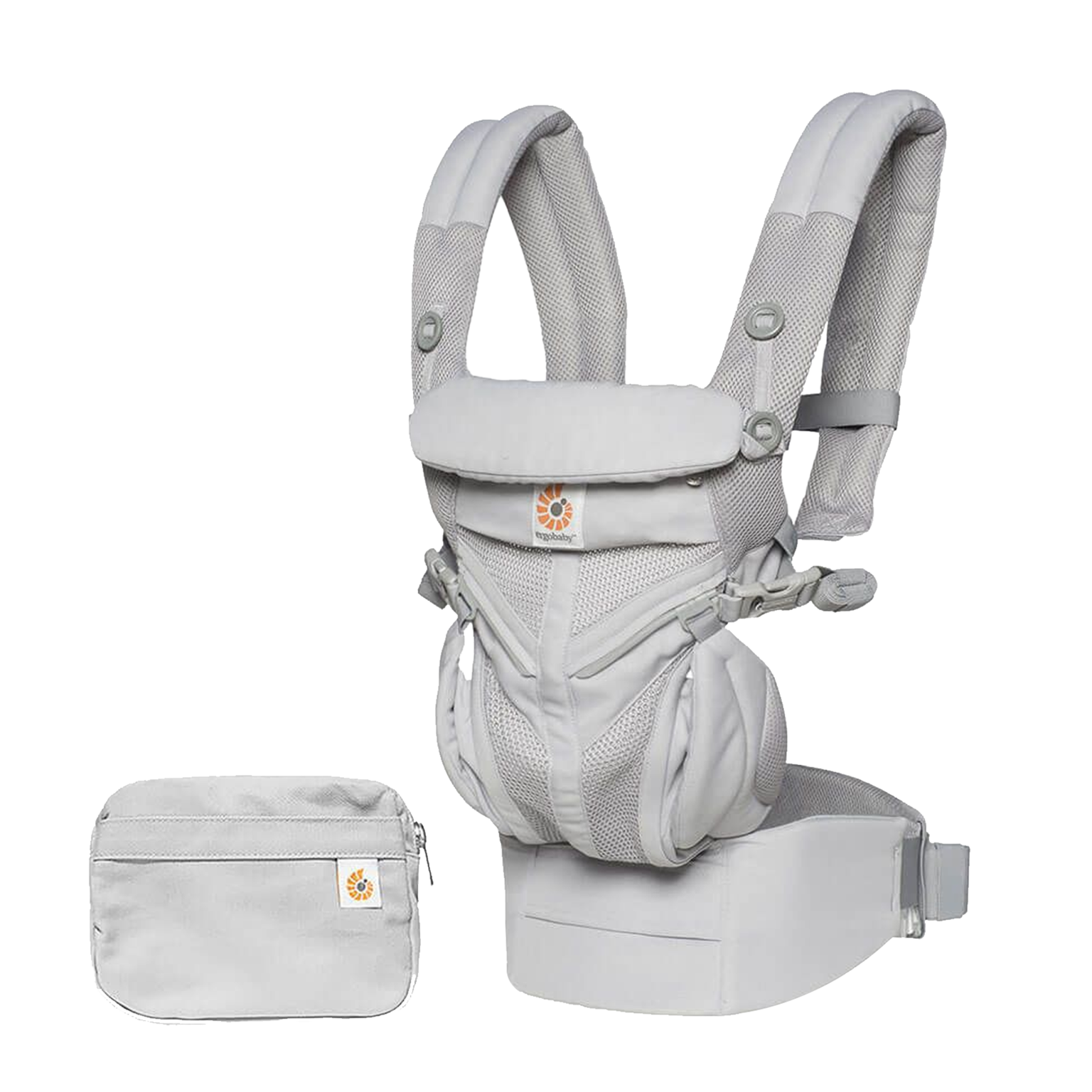 Địu Cho Bé Ergobaby Omni 360 Cool Air Mesh - Pearl Grey