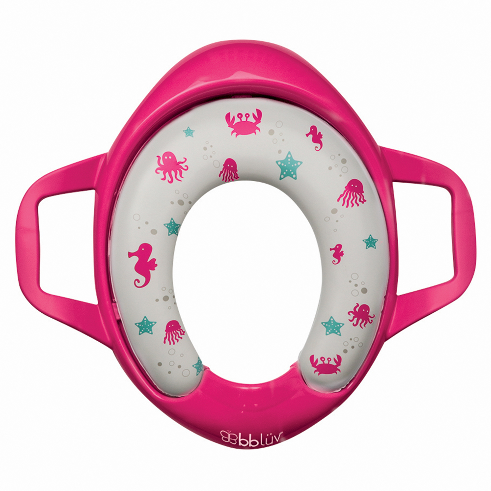 Ghế ngồi bồn cầu cho bé bbluv Poti (Pink)