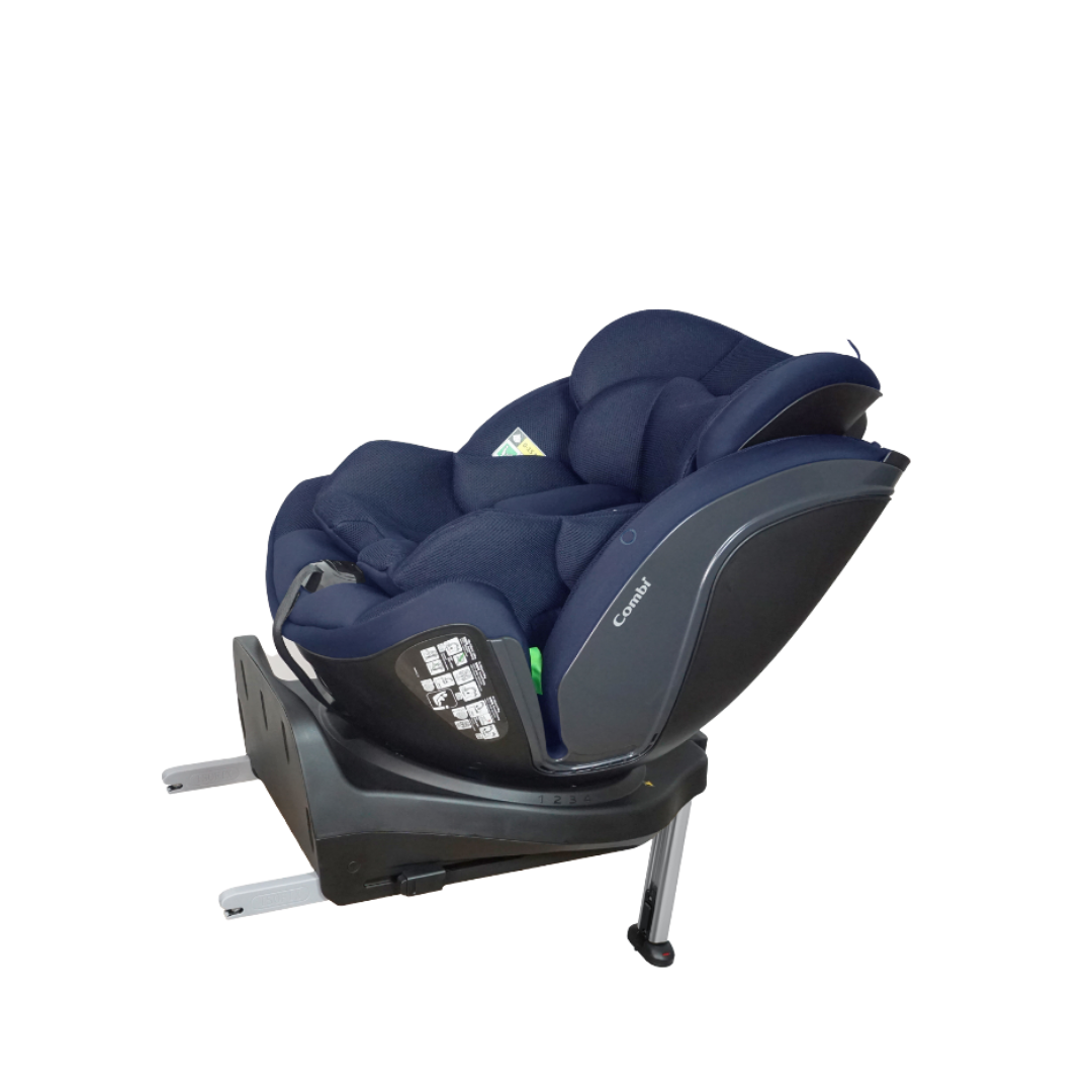 Ghế Ô Tô Combi CrossAge SL Plus Xoay 360˚ ISOFIX - Màu Xanh Navy