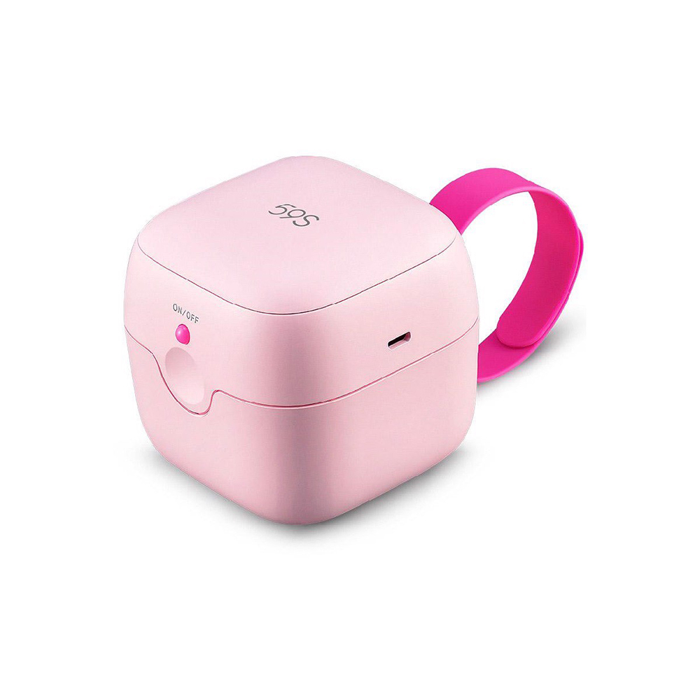 Hộp tiệt trùng ti giả mini 59S - Màu hồng