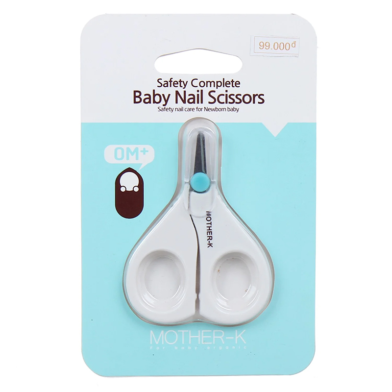 Kéo cắt móng tay sơ sinh Mother-K Hàn Quốc Baby Nail Scissors