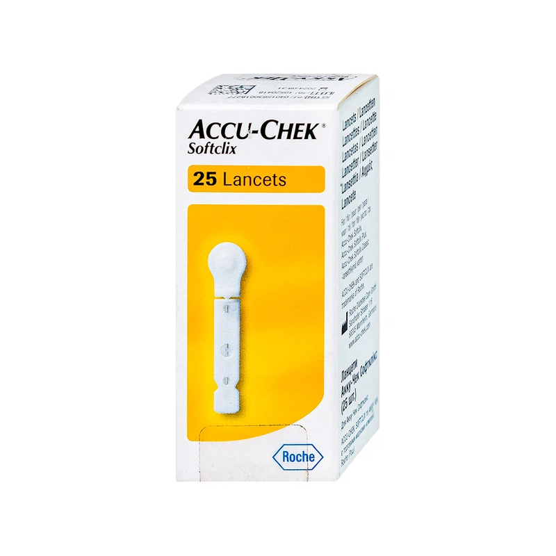Kim Lấy Máu Accu-Chek Softclix (25 Cái)