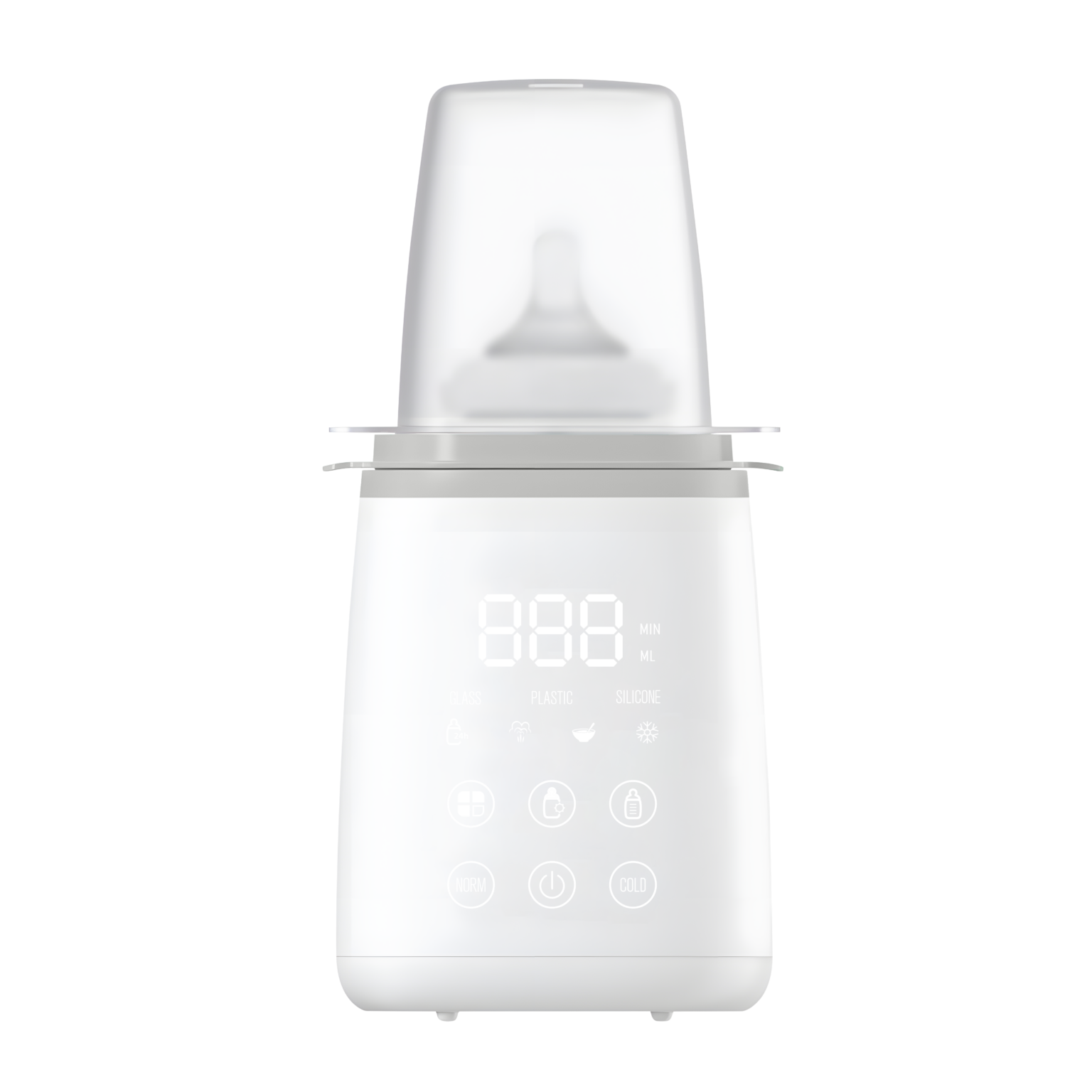 Máy Hâm Sữa Và Tiệt Trùng Siêu Tốc Thông Minh Fatzbaby Mono 15 Plus