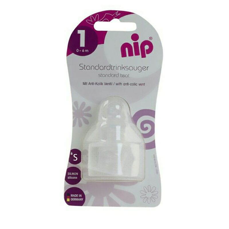 Núm ti NIP chỉnh nha chống sặc size S (0-6m)