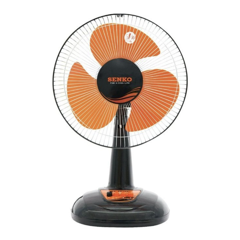 Quạt Bàn Senko BX1212 Đen Cam