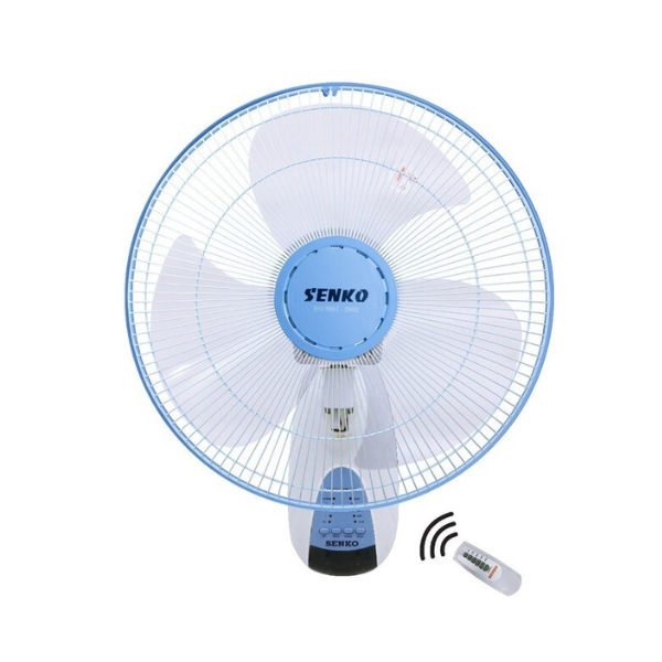 Quạt Treo tường Senko Có Remote TR1628 Kem Môn