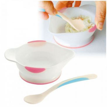 Combo Muỗng & Bát Ăn Dặm Richell