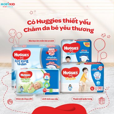 Review bỉm Huggies có tốt không? Mua tã Huggies khuyến mãi chính hãng ở đâu?