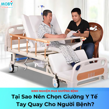 Tại Sao Nên Chọn Giường Y Tế Tay Quay Cho Người Bệnh?