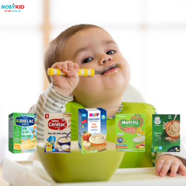 Top các loại bột ăn dặm cho bé tốt nhất hiện nay mẹ không thể bỏ qua