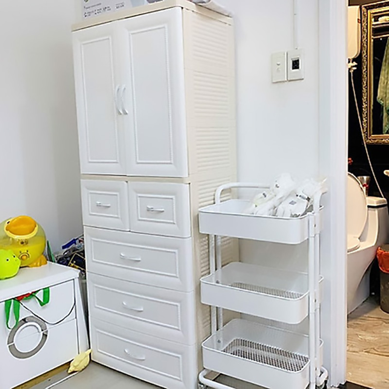 Tủ Nhựa Holla 5 Tầng Màu Trắng