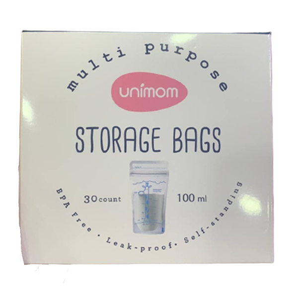 Túi trữ sữa Unimom 100ml (Hộp 30 túi)