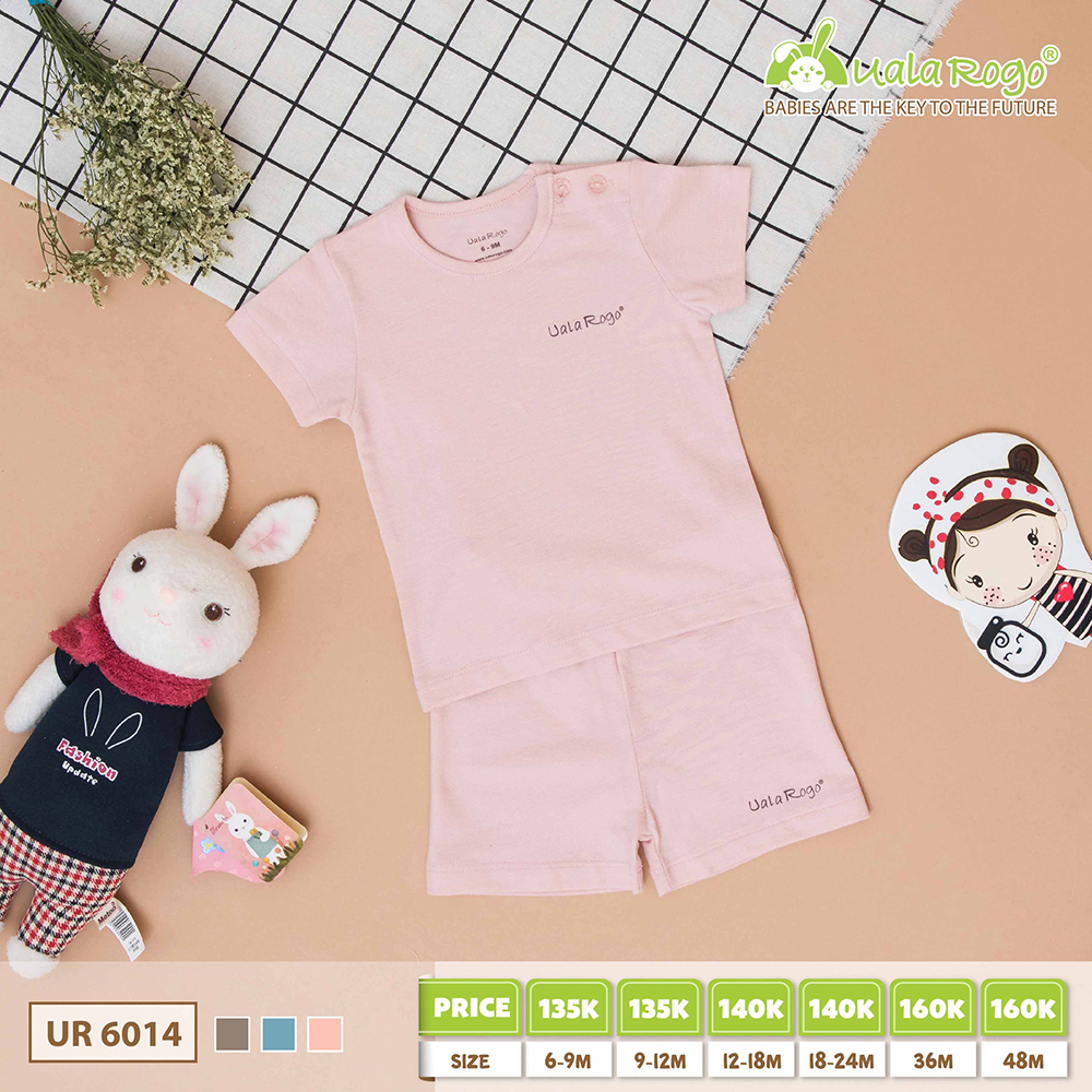UR6014.3 - Bộ cài vai cộc tay Uala & Rogo