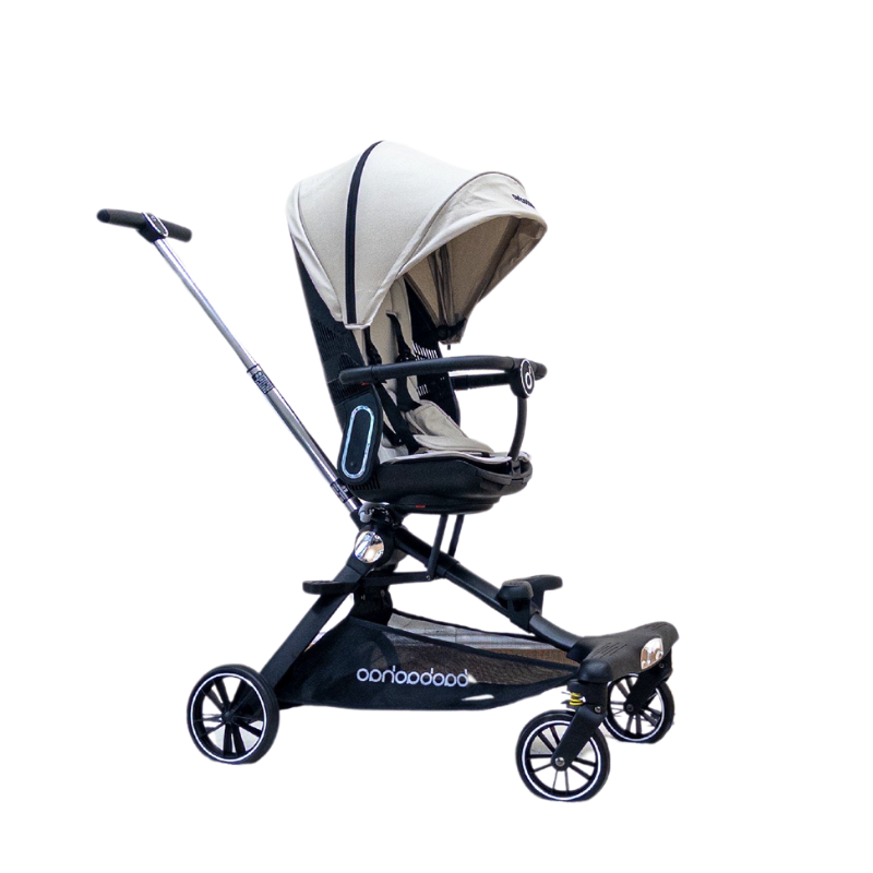 Xe Đẩy Trẻ Em Baobaohao V16 - Màu Xám Đen