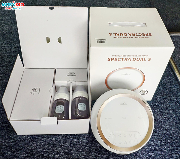 [Đập hộp] chiếc máy hút sữa điện đôi Spectra Dual S đầu tiên tại Việt Nam