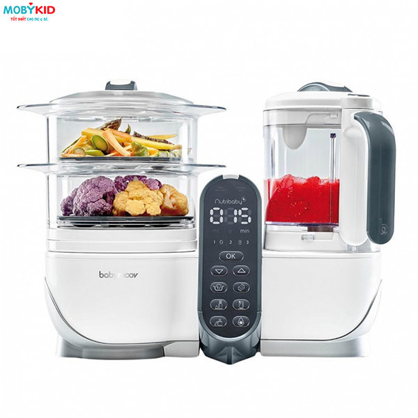 [Review] Máy xay hấp đa năng Babymoov Nutribaby Plus 5 in 1 dành cho các mẹ bỉm sữa