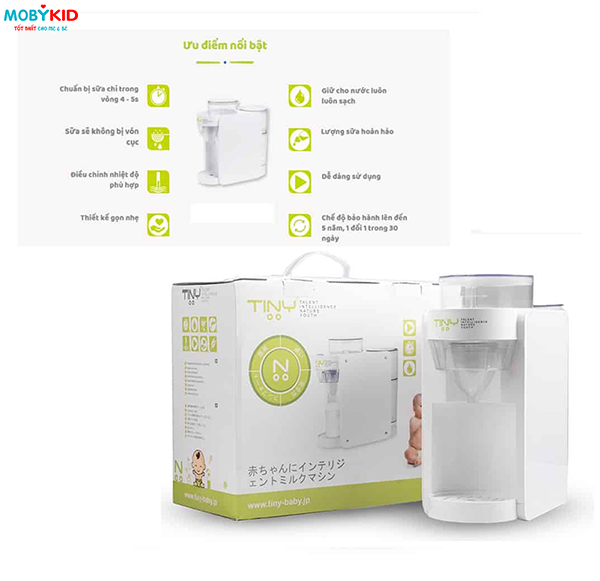 [Review] Top 2 máy pha sữa tự động cho bé tốt nhất Việt Nam hiện nay mẹ nên chọn mua ngay