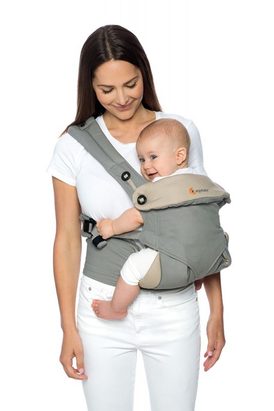 Địu cho bé Ergobaby 360 Cool Air Mesh – Chambray