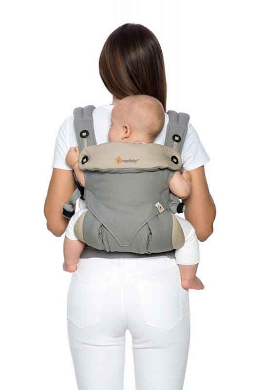 Địu cho bé Ergobaby 360 Cool Air Mesh – Chambray