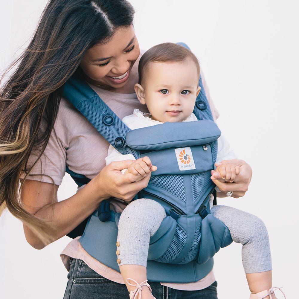 Địu cho bé Ergobaby Omni 360 Cool Air Mesh – Oxford Blue
