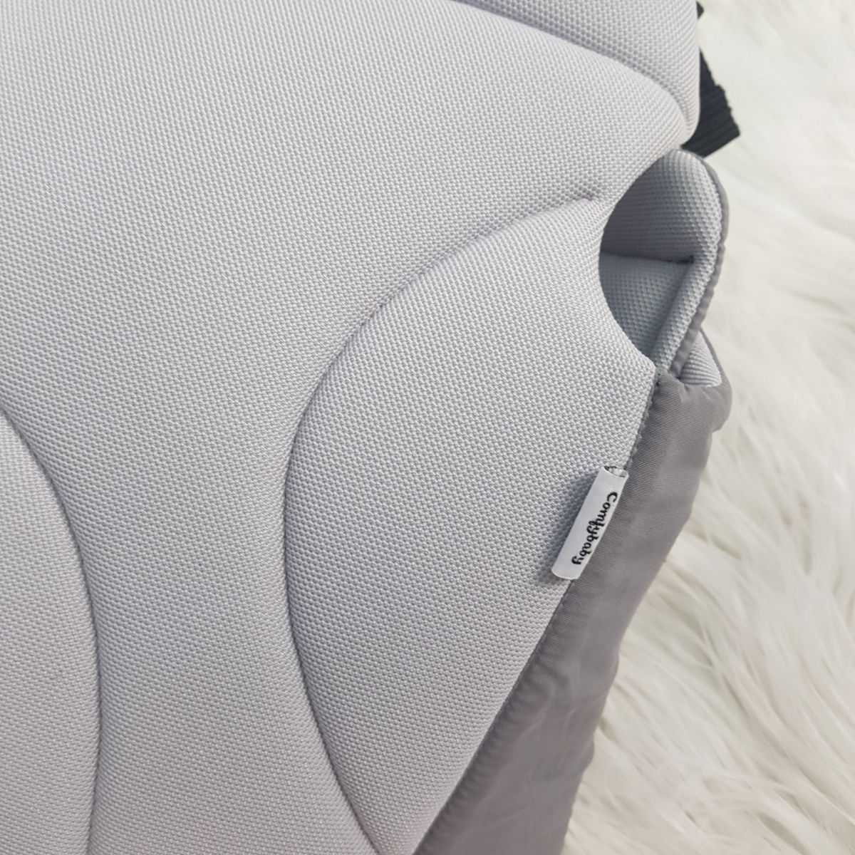 Địu em bé 3 tư thế thoáng khí siêu gọn nhẹ Comfy Baby - BK010 màu ghi