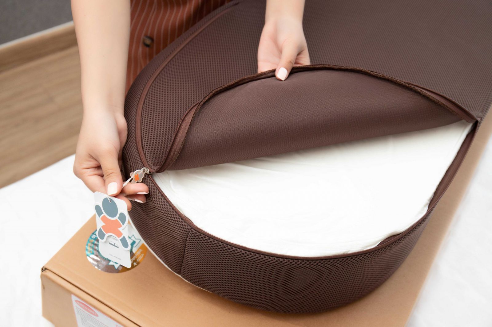 Đệm Nằm Cao Cấp Đa Chức Năng COZA BABY BED PREMIUM Hàn Quốc