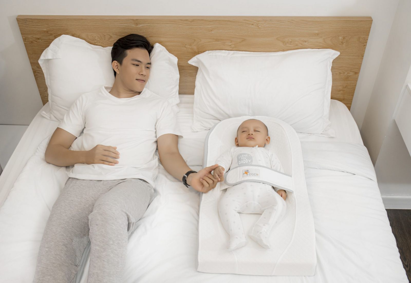 Đệm ngủ đúng tư thế và chống trào ngược Coza LITE - Màu Xanh Dương