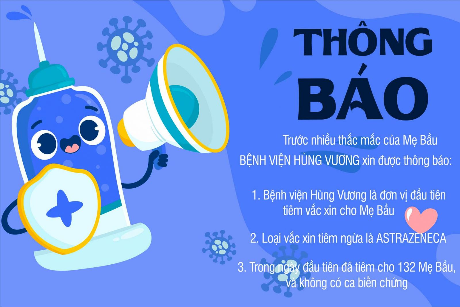 Địa chỉ tiêm Vacxin ngừa Covid-19 cho phụ nữ mang thai và cho con bú uy tín