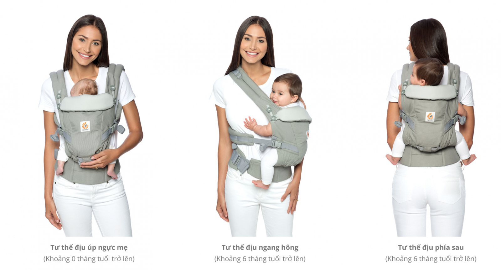 Địu cho bé Ergobaby Adapt Cool Air Mesh