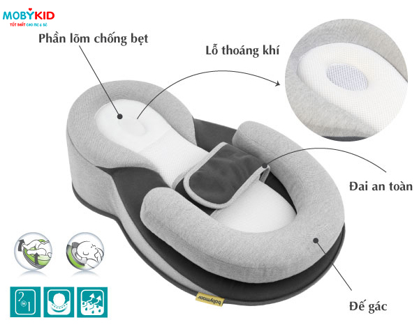 Điểm danh các loại gối chống trào ngược cho bé tốt nhất hiện nay