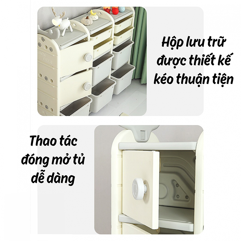 Kệ đồ chơi tuần lộc Holla HL-10125 size M
